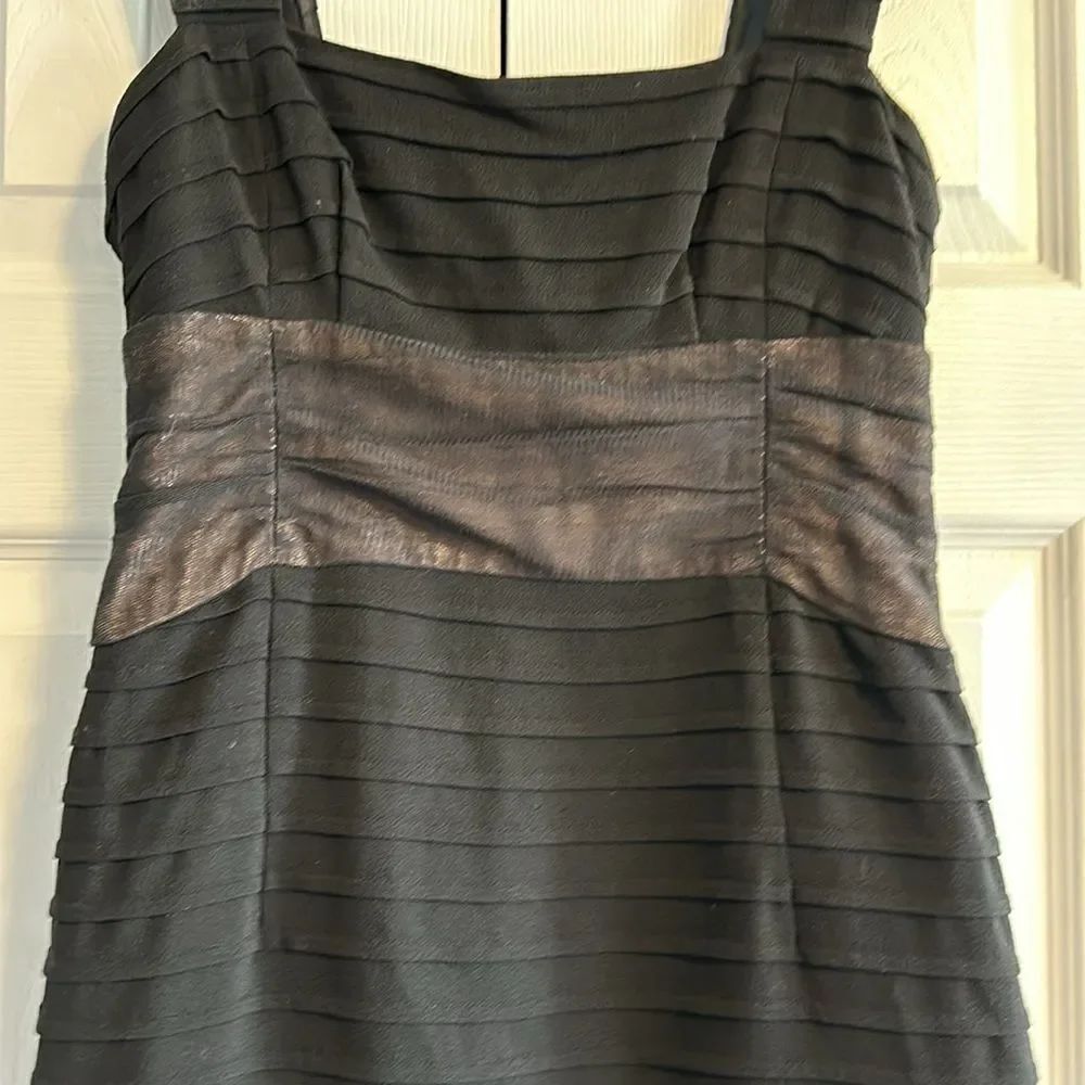 Nanette Lepore Black Tank Mesh Front Dress - Picture 2 of 8